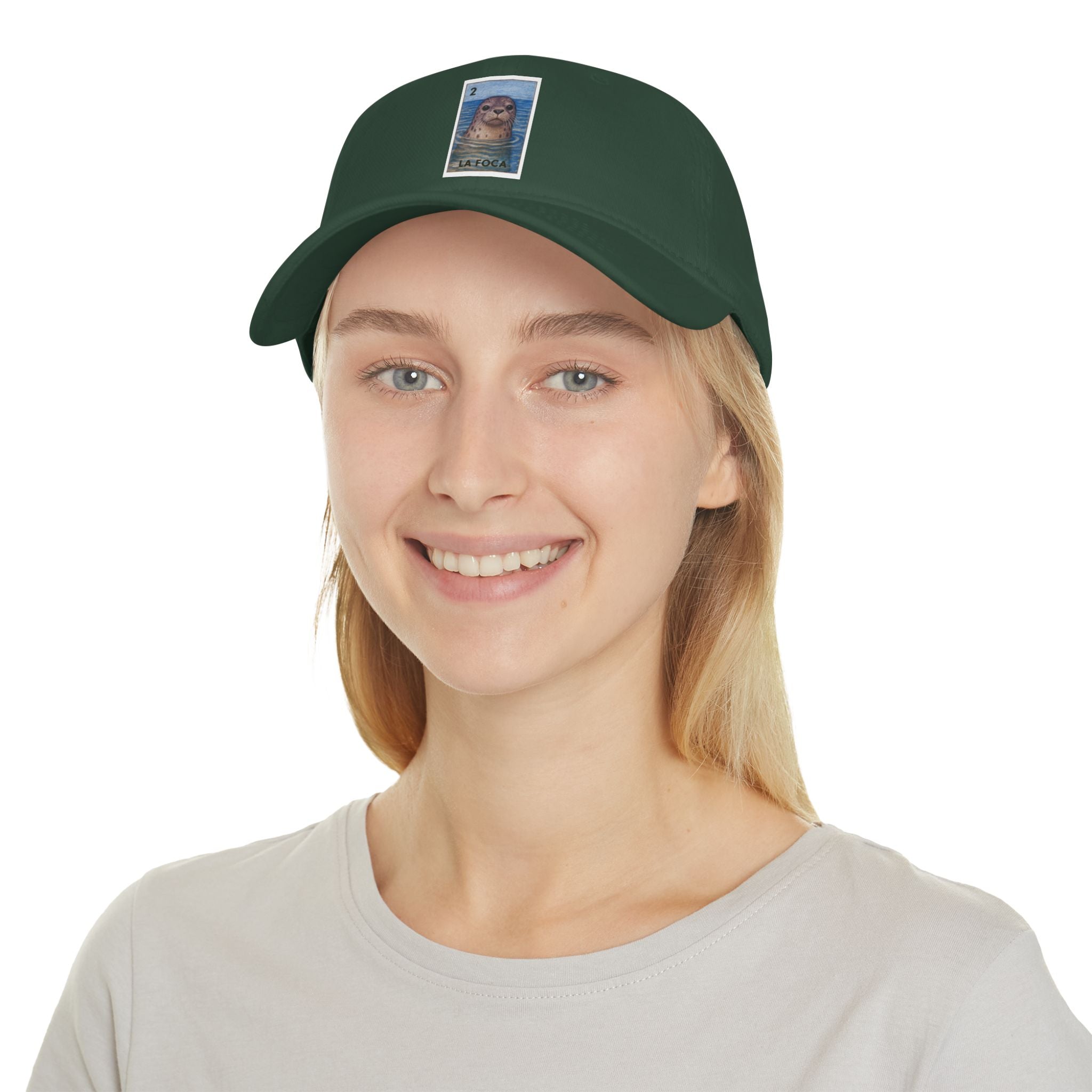 Seal Lotería Unisex - 100% Cotton Baseball Cap (La Foca)