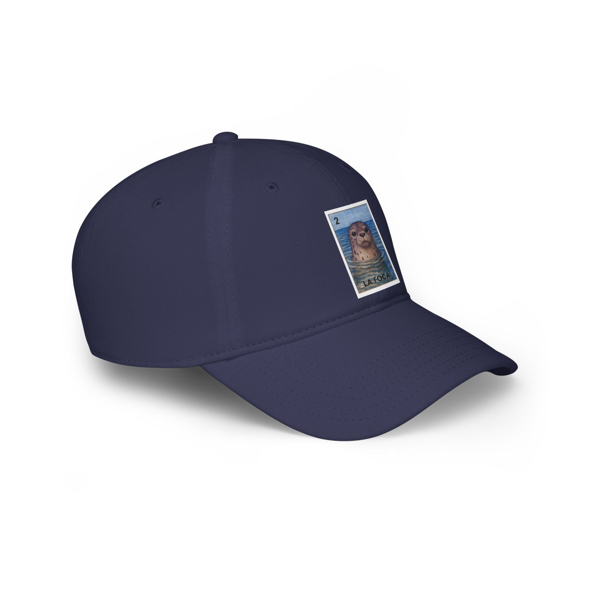 Seal Lotería Unisex - 100% Cotton Baseball Cap (La Foca)