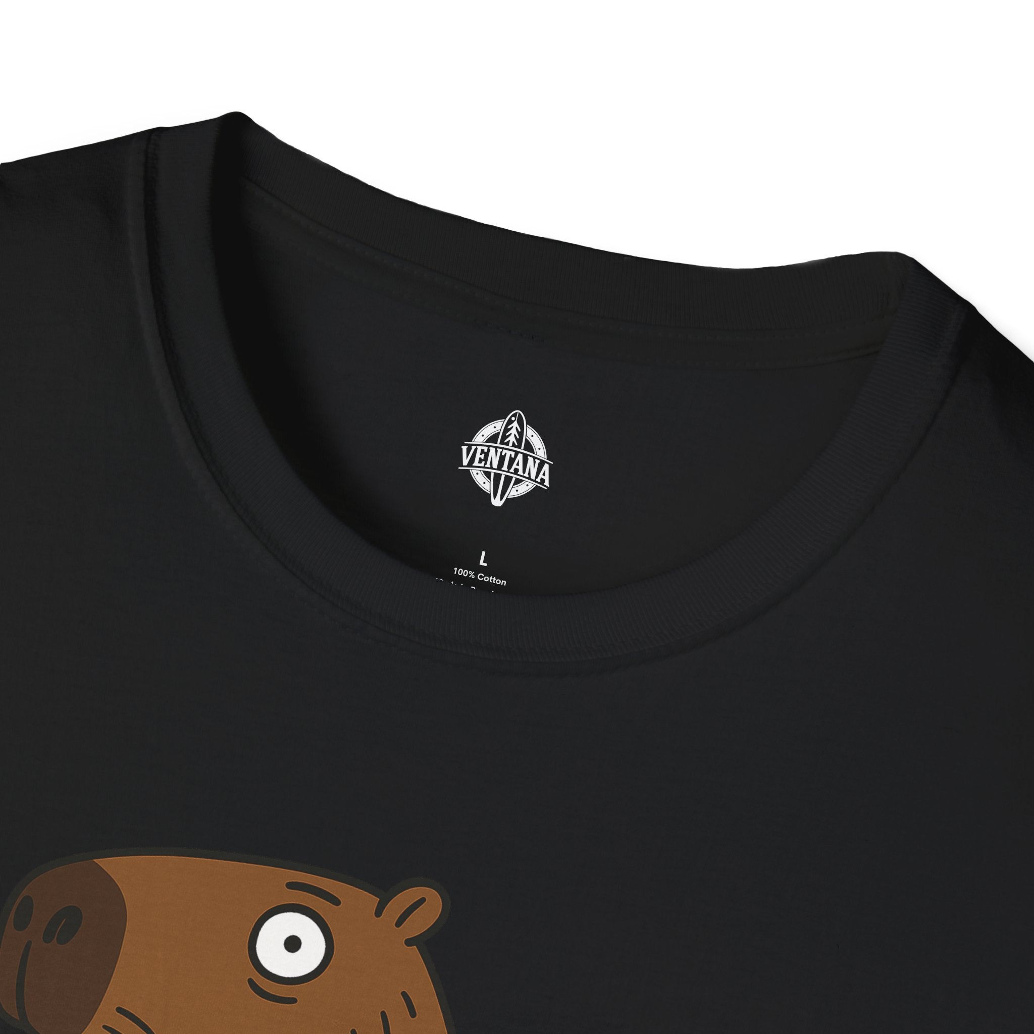Capybara Surfer Unisex - Soft Style U.S. Cotton T-Shirt