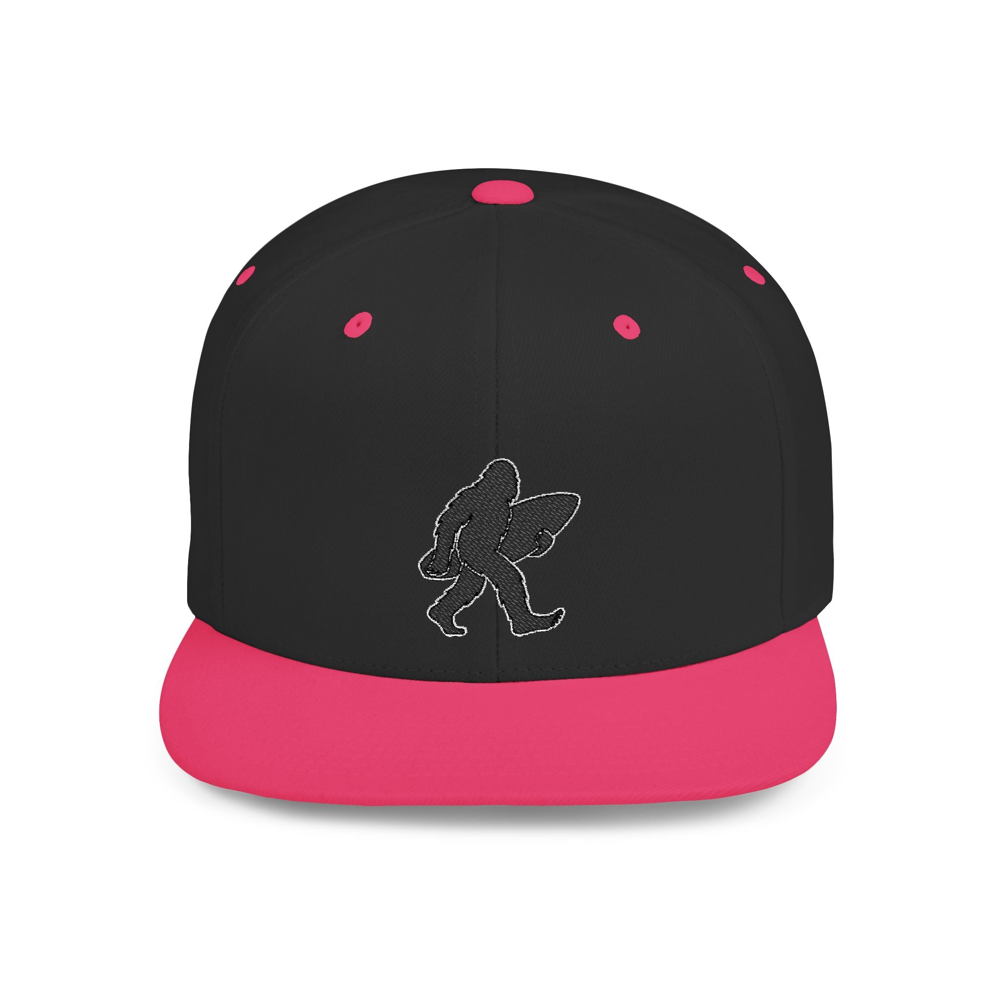 Ventana Surfsquatch Embroidered Flat Bill Snapback Hat