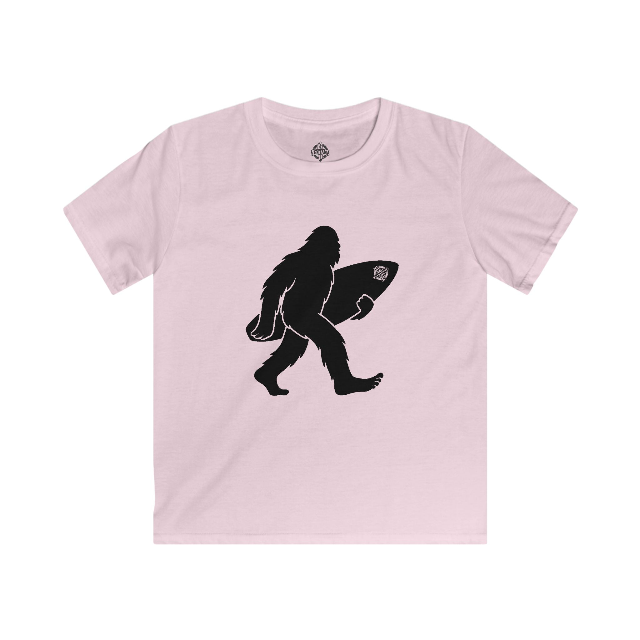 Ventana Surfsquatch Kids - Soft Style U.S. Cotton T-Shirt