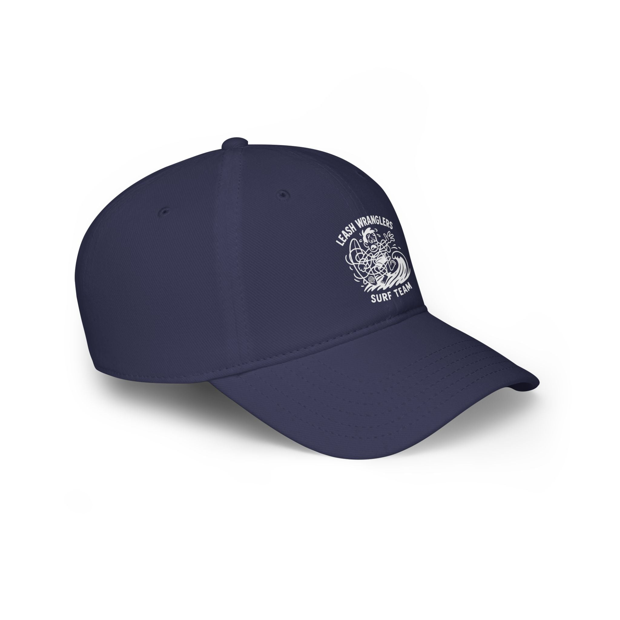 Leash Wranglers Surf Team Unisex - 100% Cotton Baseball Cap