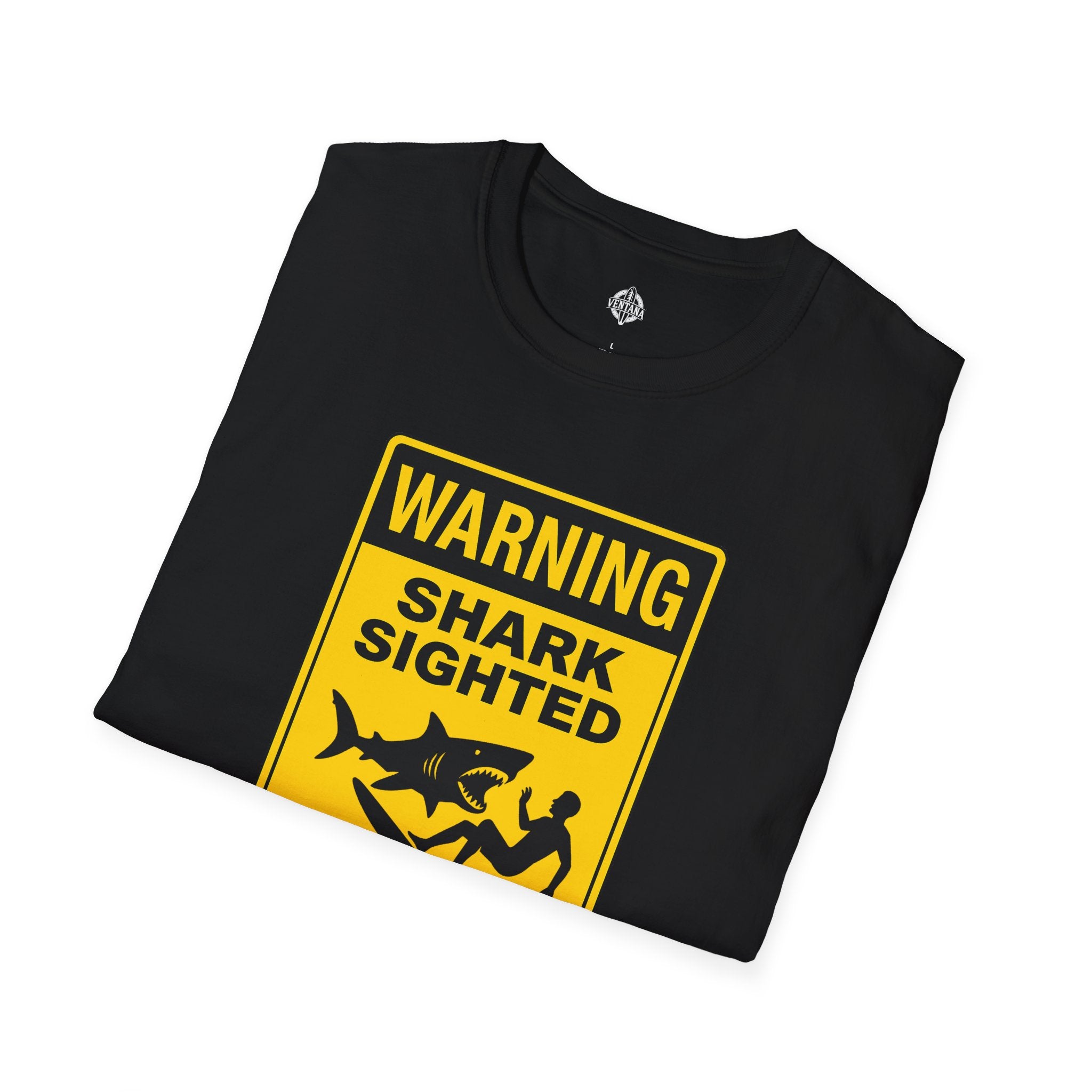 Shark Sighted Unisex - Soft Style U.S. Cotton T-Shirt