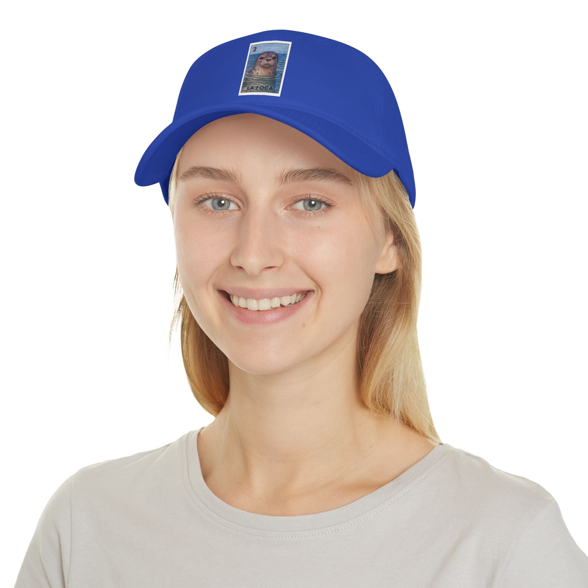 Seal Lotería Unisex - 100% Cotton Baseball Cap (La Foca)