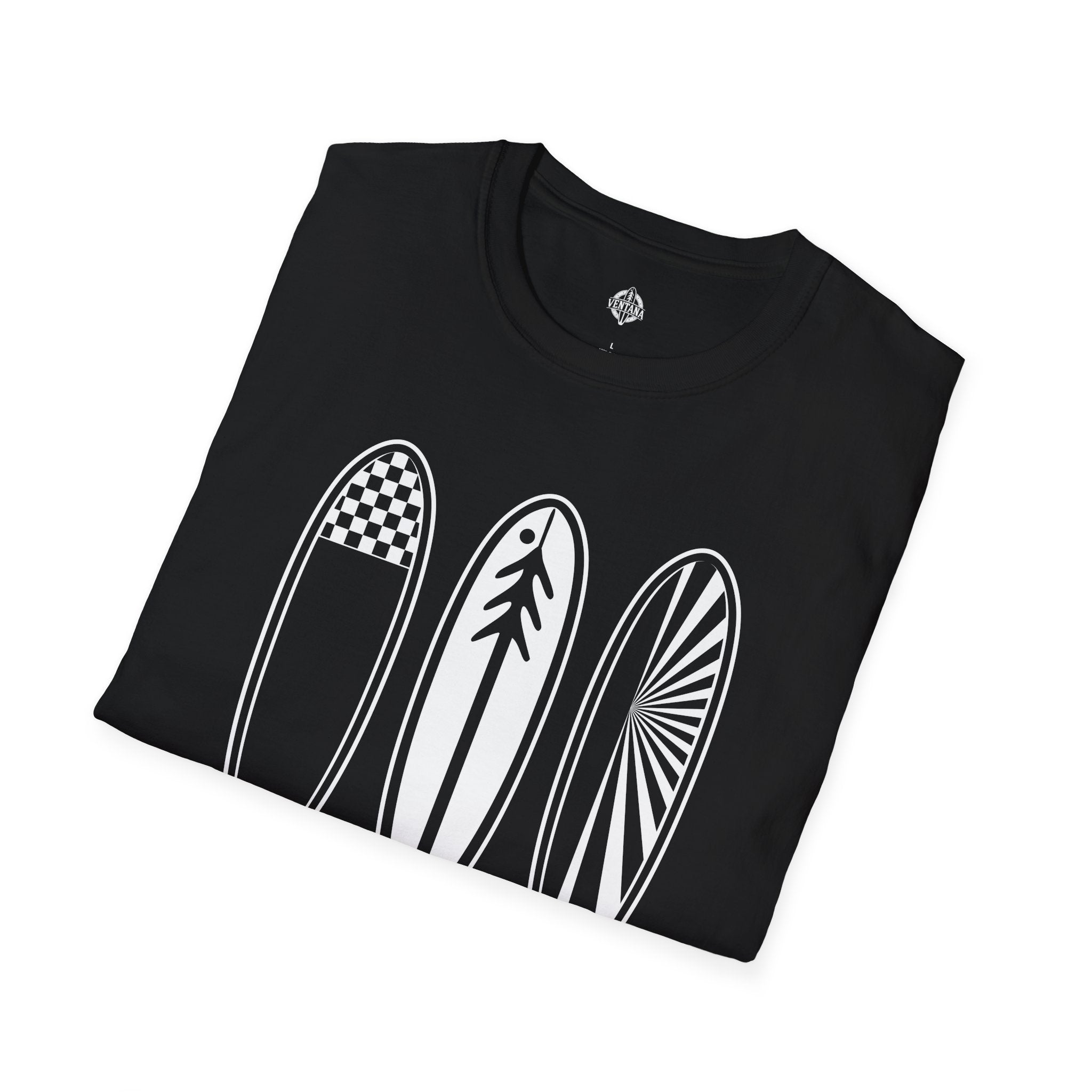Ventana Three Board Unisex - Soft Style U.S. Cotton T-Shirt