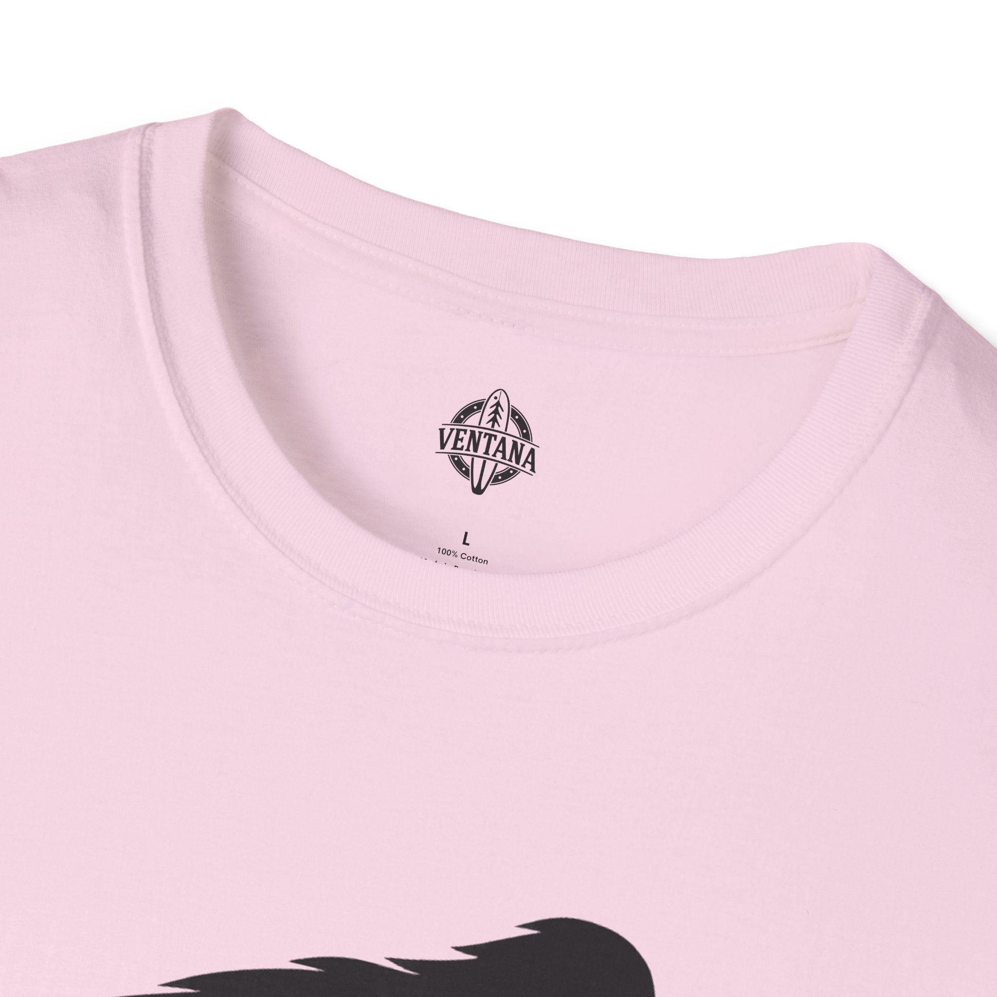 Ventana Shreddy Yeti Snowboard Unisex - U.S. Cotton T-Shirt