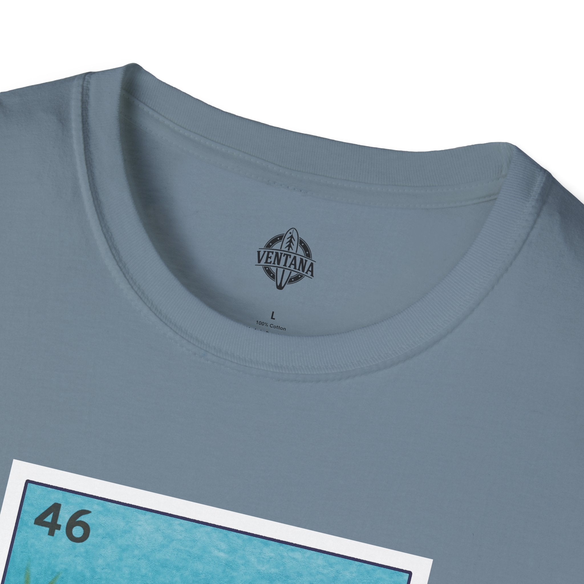 Turtle Lotería Unisex - Soft Style U.S. Cotton T-Shirt (La Tortuga)