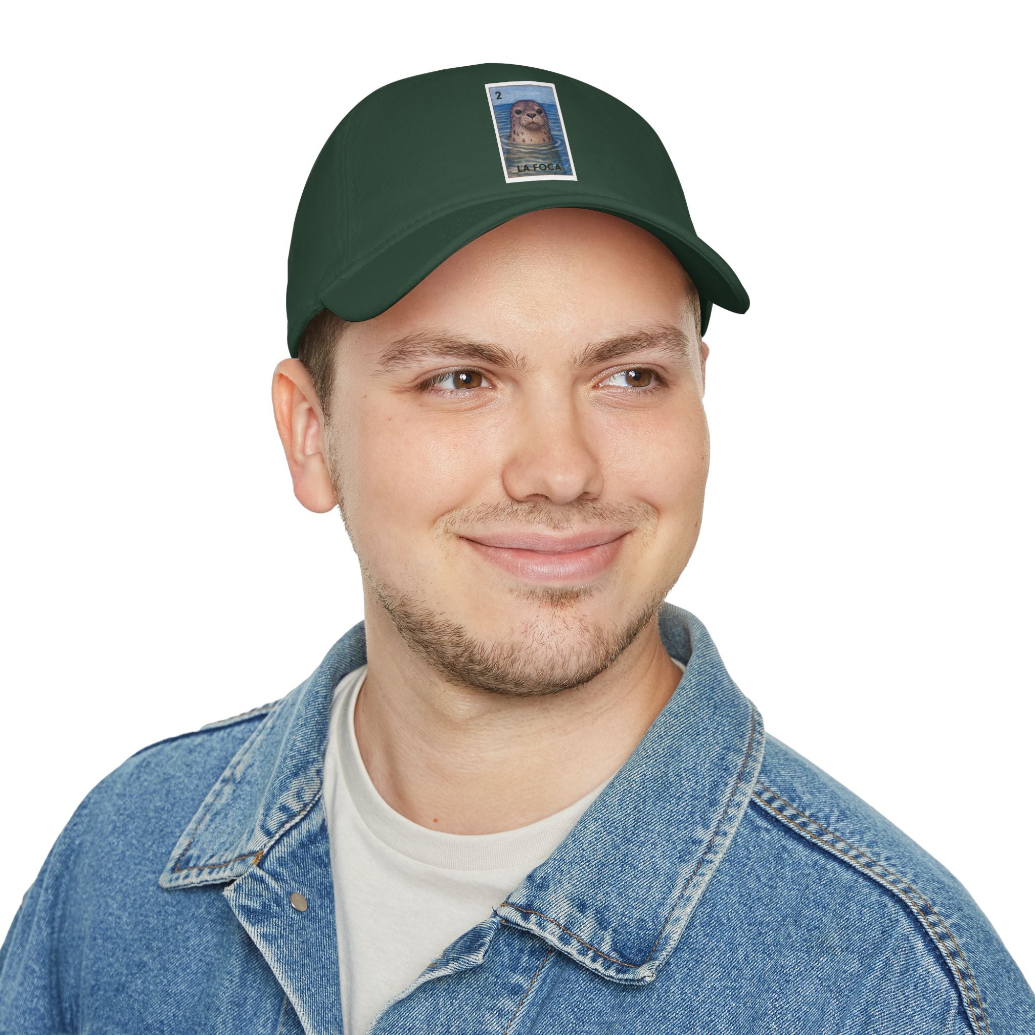 Seal Lotería Unisex - 100% Cotton Baseball Cap (La Foca)