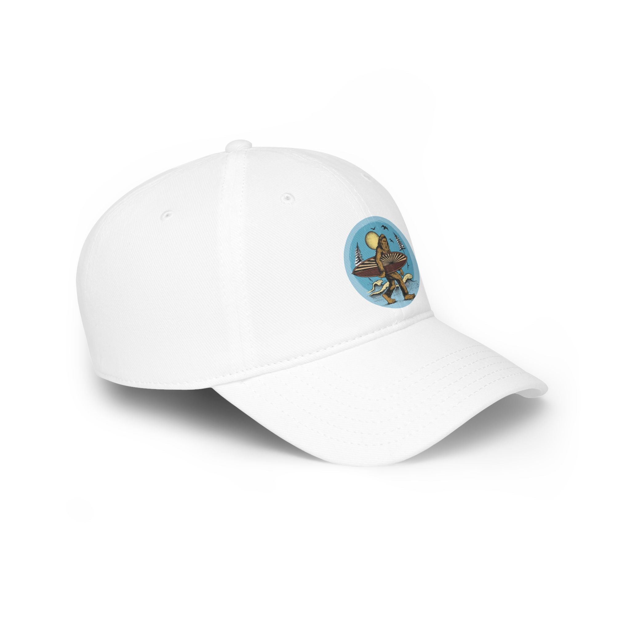Ventana Surfsquatch by Thiago Bianchini Unisex - 100% Cotton Baseball Cap
