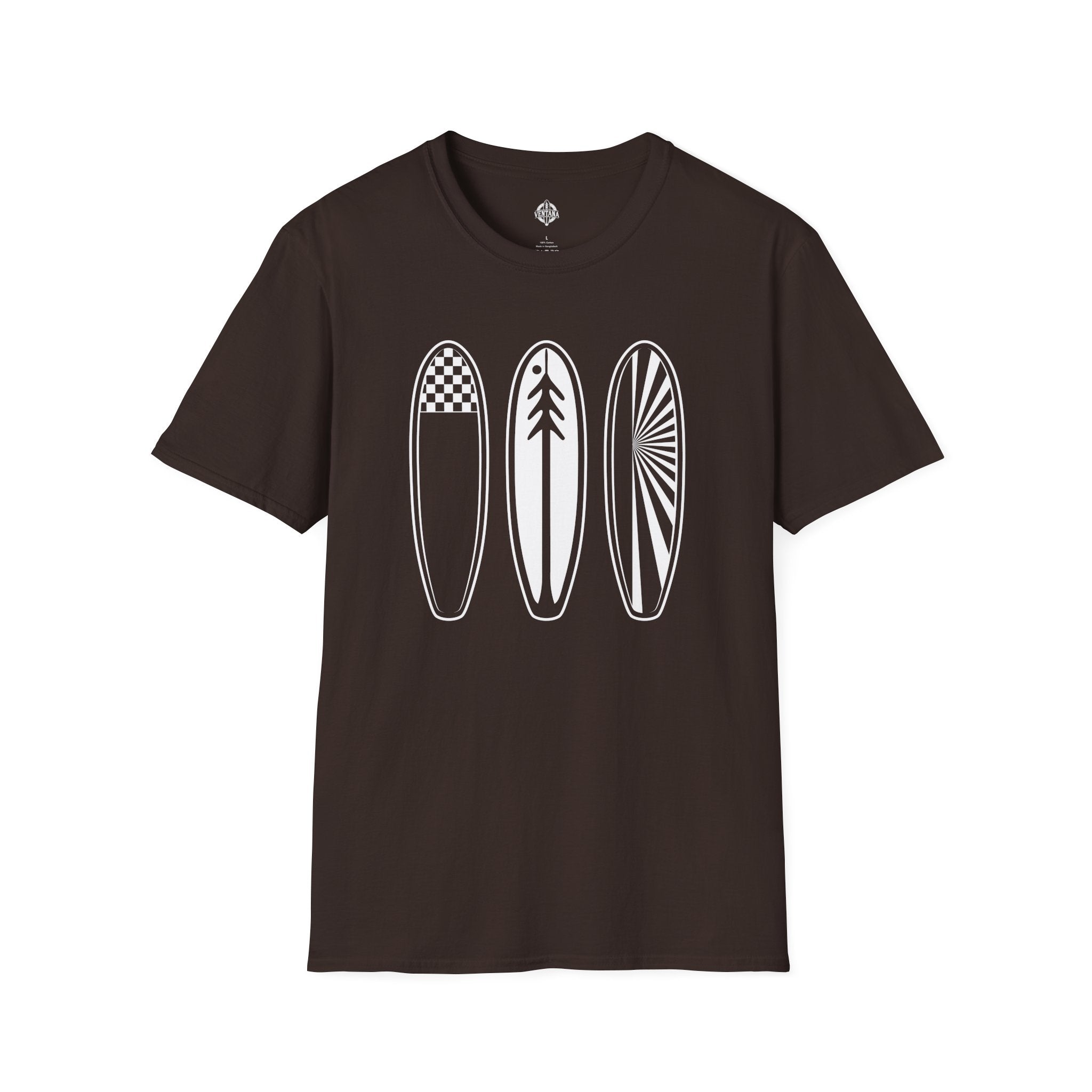 Ventana Three Board Unisex - Soft Style U.S. Cotton T-Shirt
