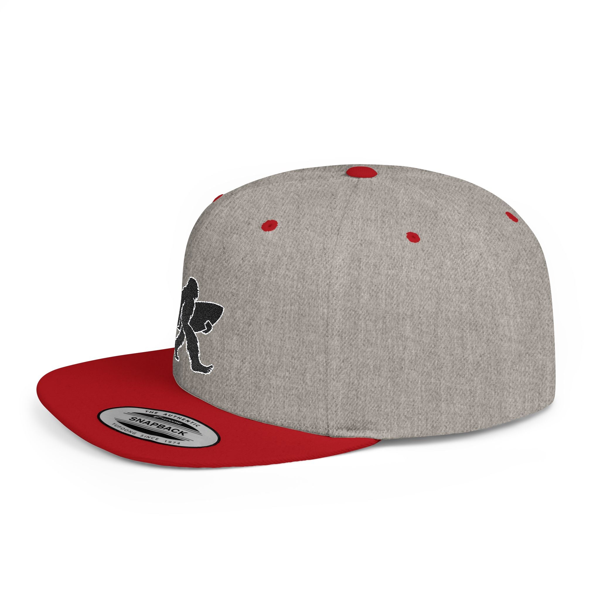 Ventana Surfsquatch Embroidered Flat Bill Snapback Hat