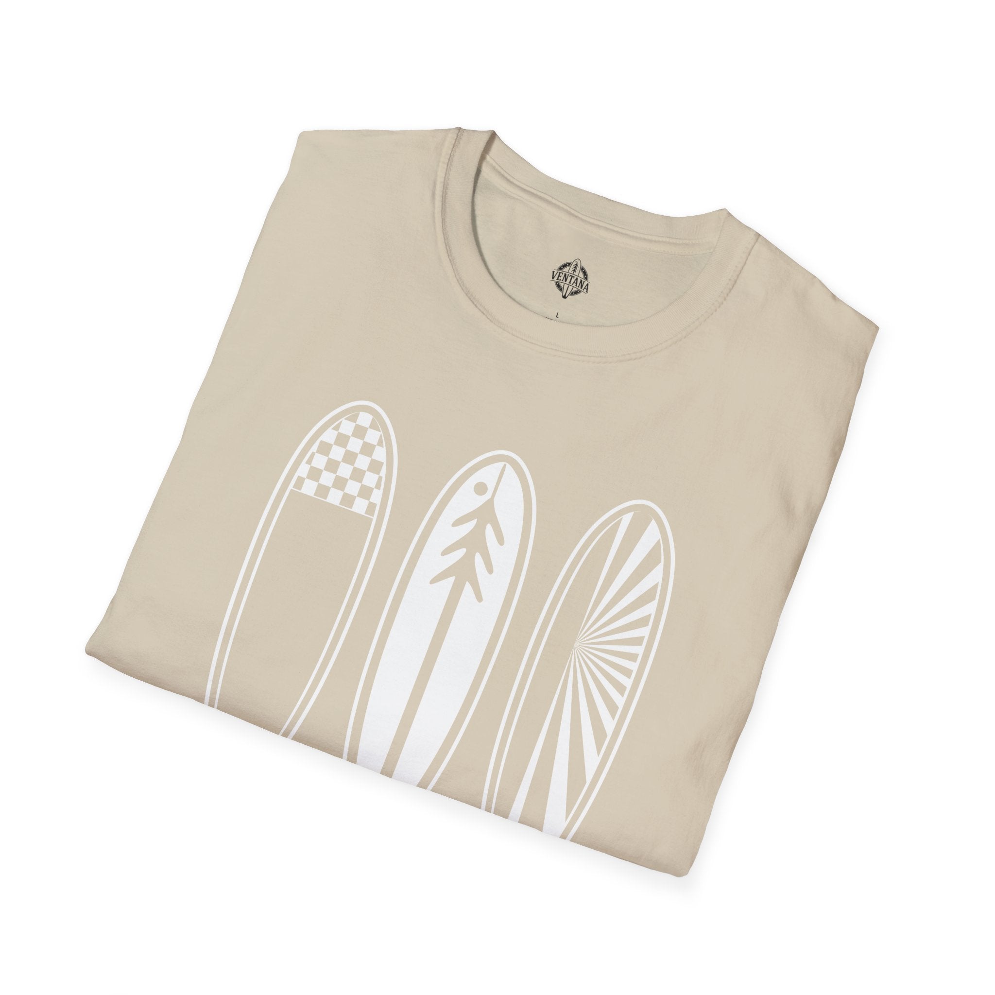 Ventana Three Board Unisex - Soft Style U.S. Cotton T-Shirt
