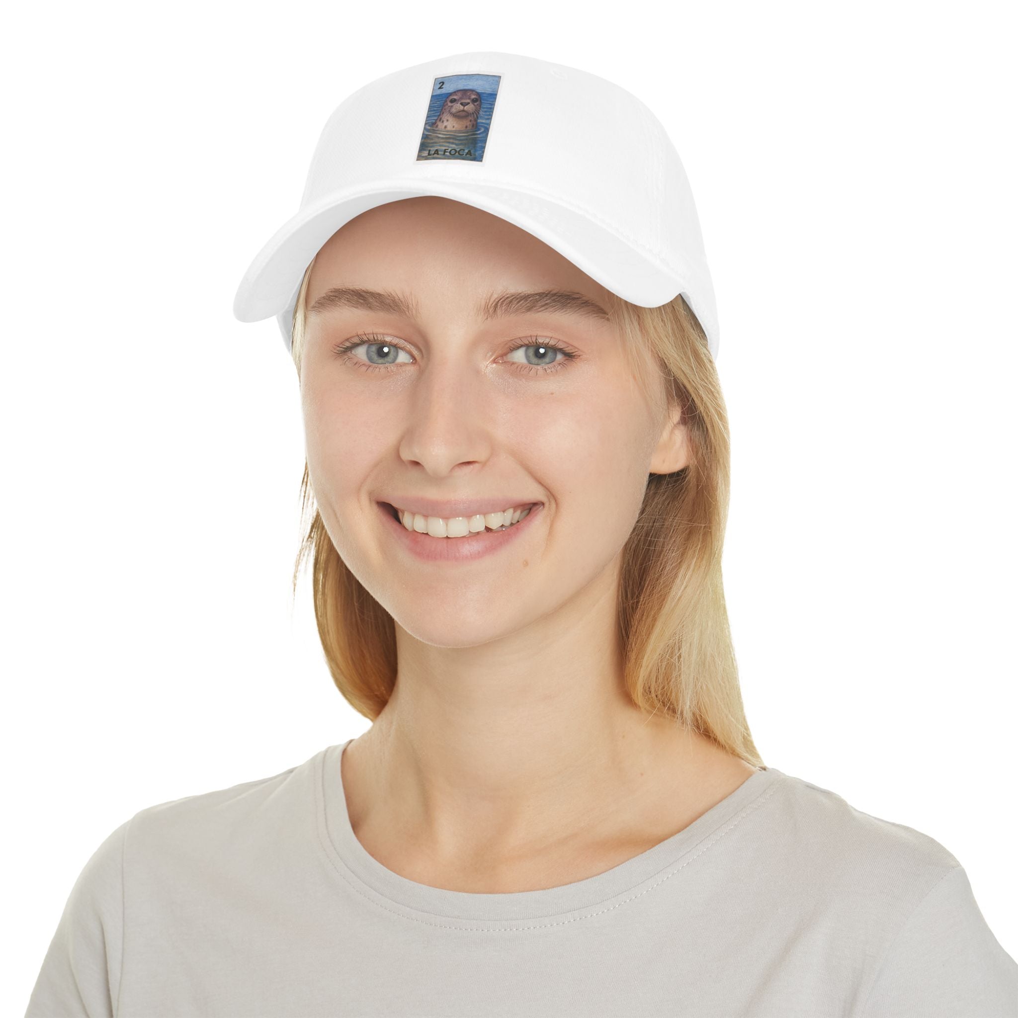 Seal Lotería Unisex - 100% Cotton Baseball Cap (La Foca)
