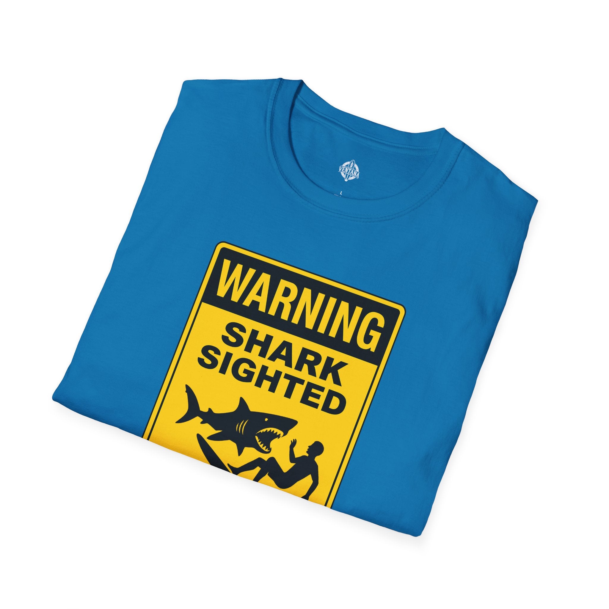 Shark Sighted Unisex - Soft Style U.S. Cotton T-Shirt