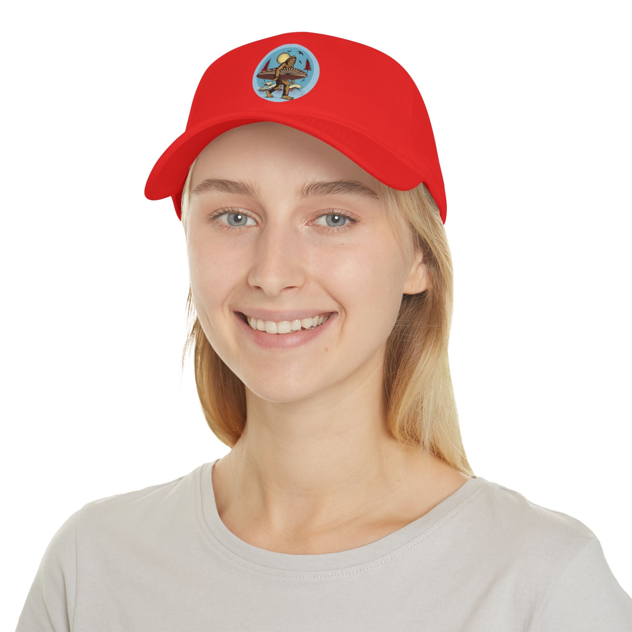 Ventana Surfsquatch by Thiago Bianchini Unisex - 100% Cotton Baseball Cap