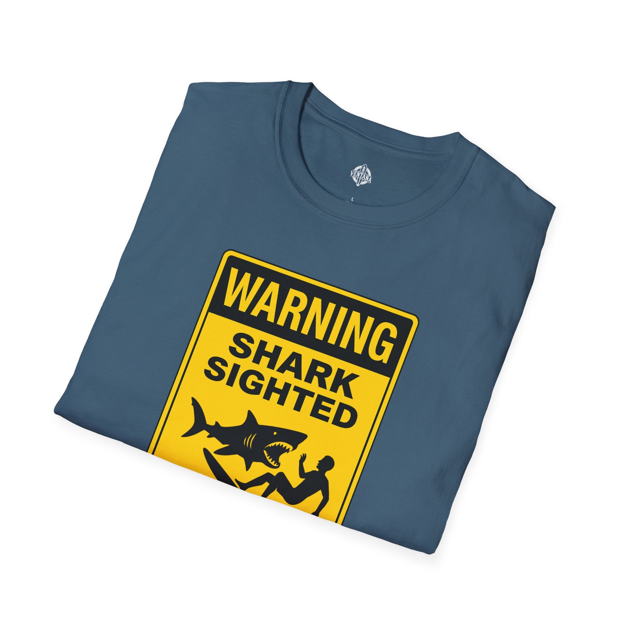 Shark Sighted Unisex - Soft Style U.S. Cotton T-Shirt