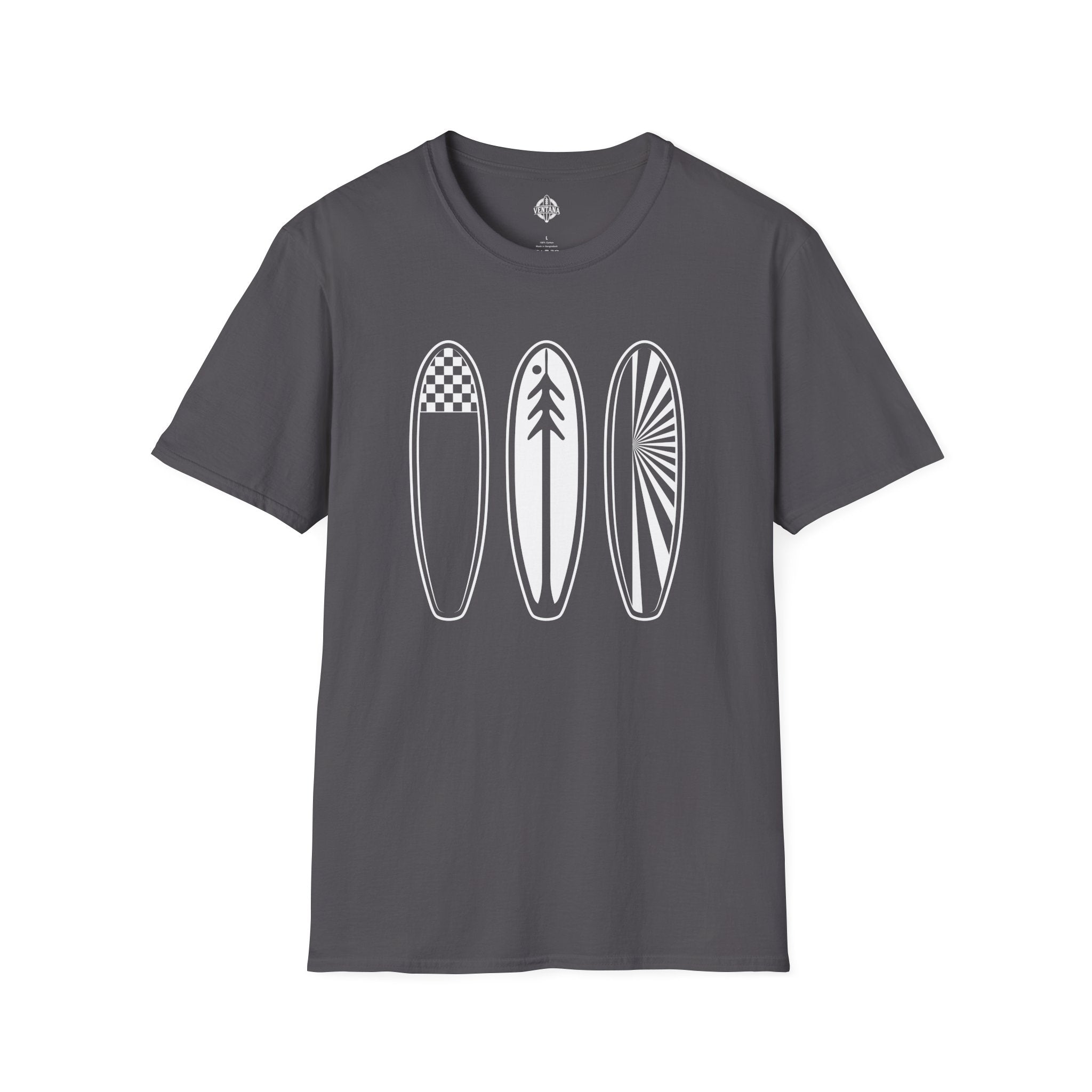 Ventana Three Board Unisex - Soft Style U.S. Cotton T-Shirt