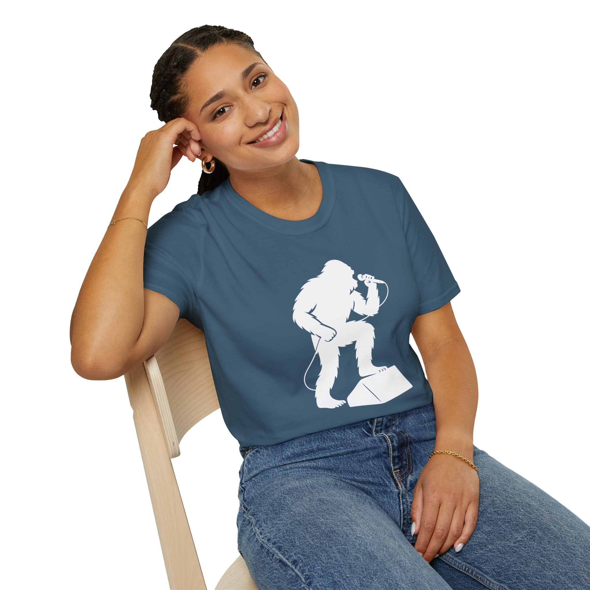Ventana Ampedsquatch Unisex - U.S. Cotton T-Shirt