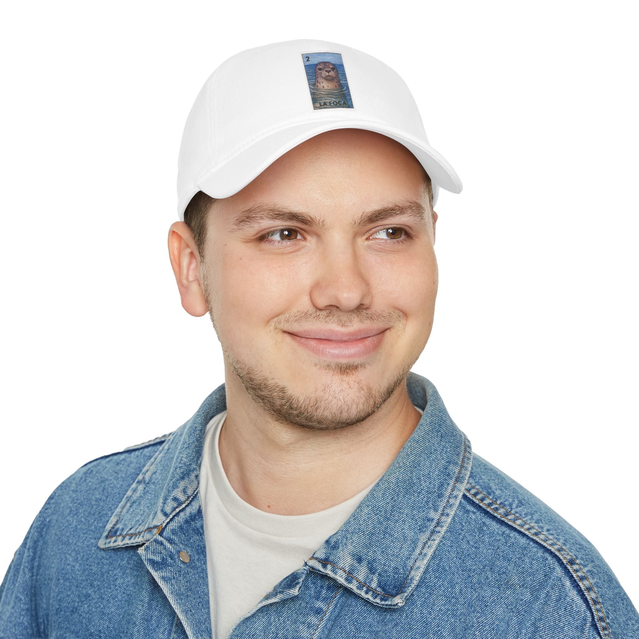 Seal Lotería Unisex - 100% Cotton Baseball Cap (La Foca)
