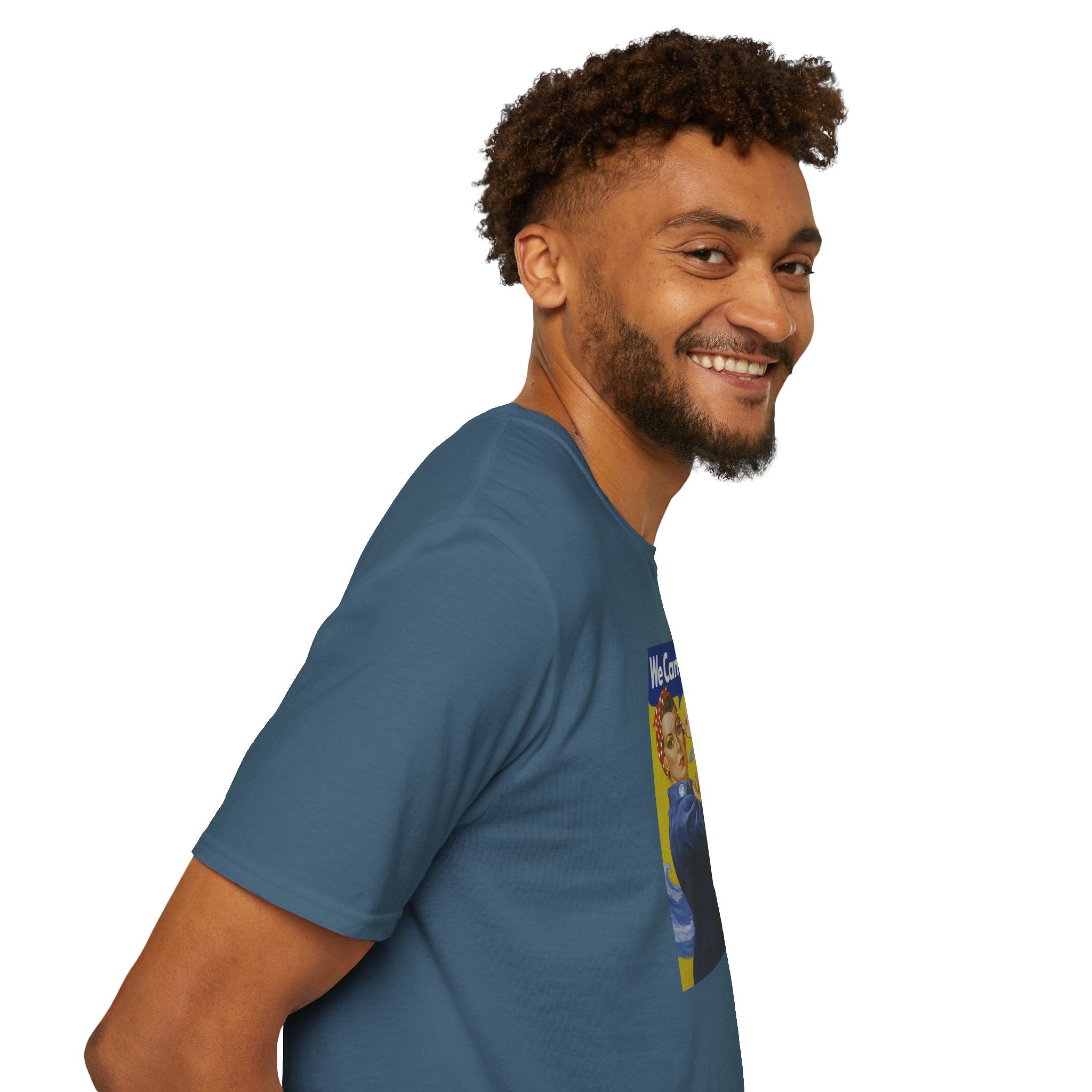 Rosie the Surfer Unisex - Soft Style U.S. Cotton T-Shirt
