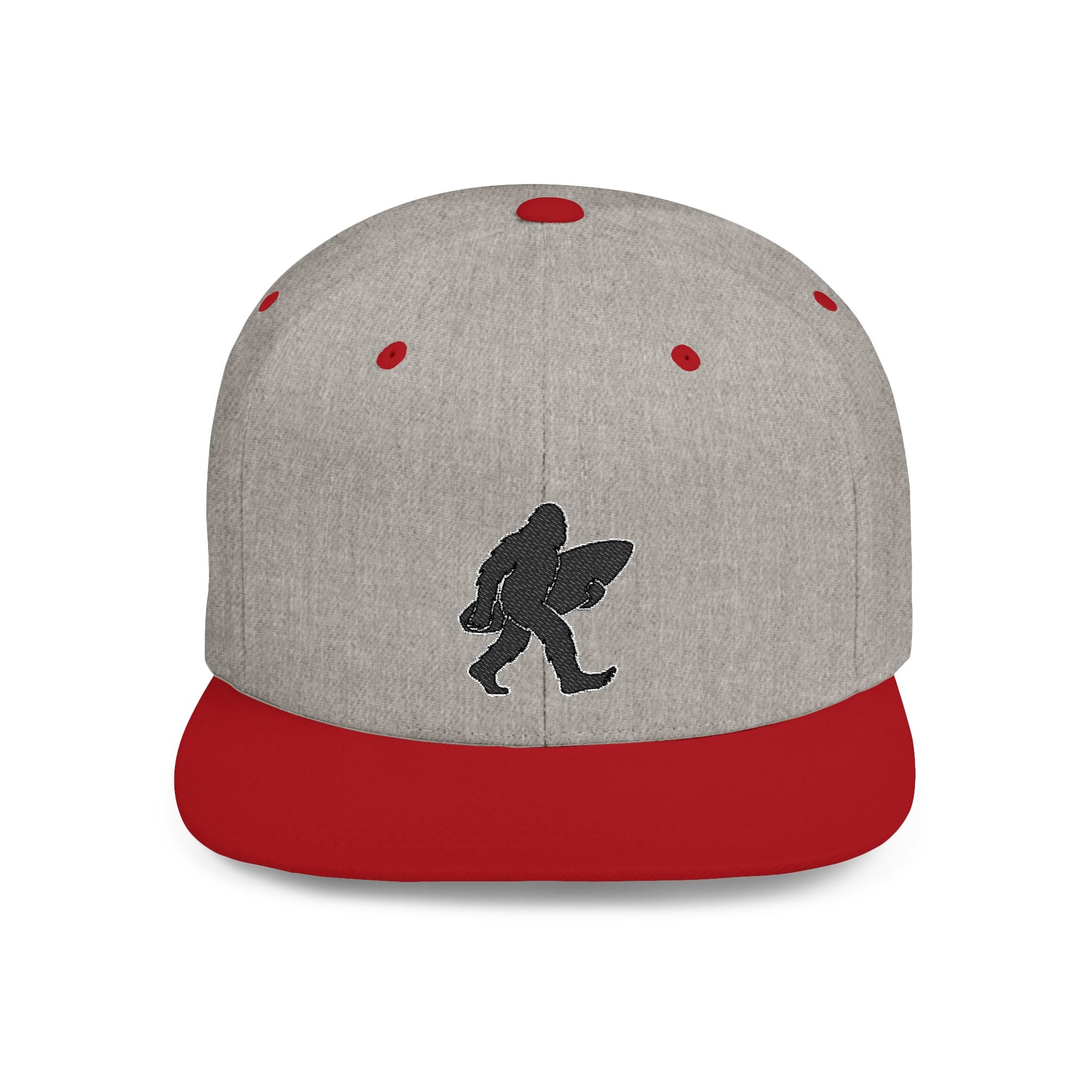 Ventana Surfsquatch Embroidered Flat Bill Snapback Hat