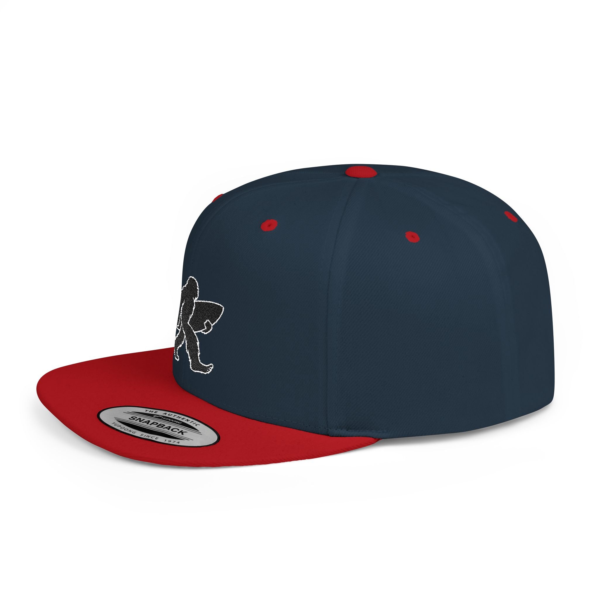Ventana Surfsquatch Embroidered Flat Bill Snapback Hat