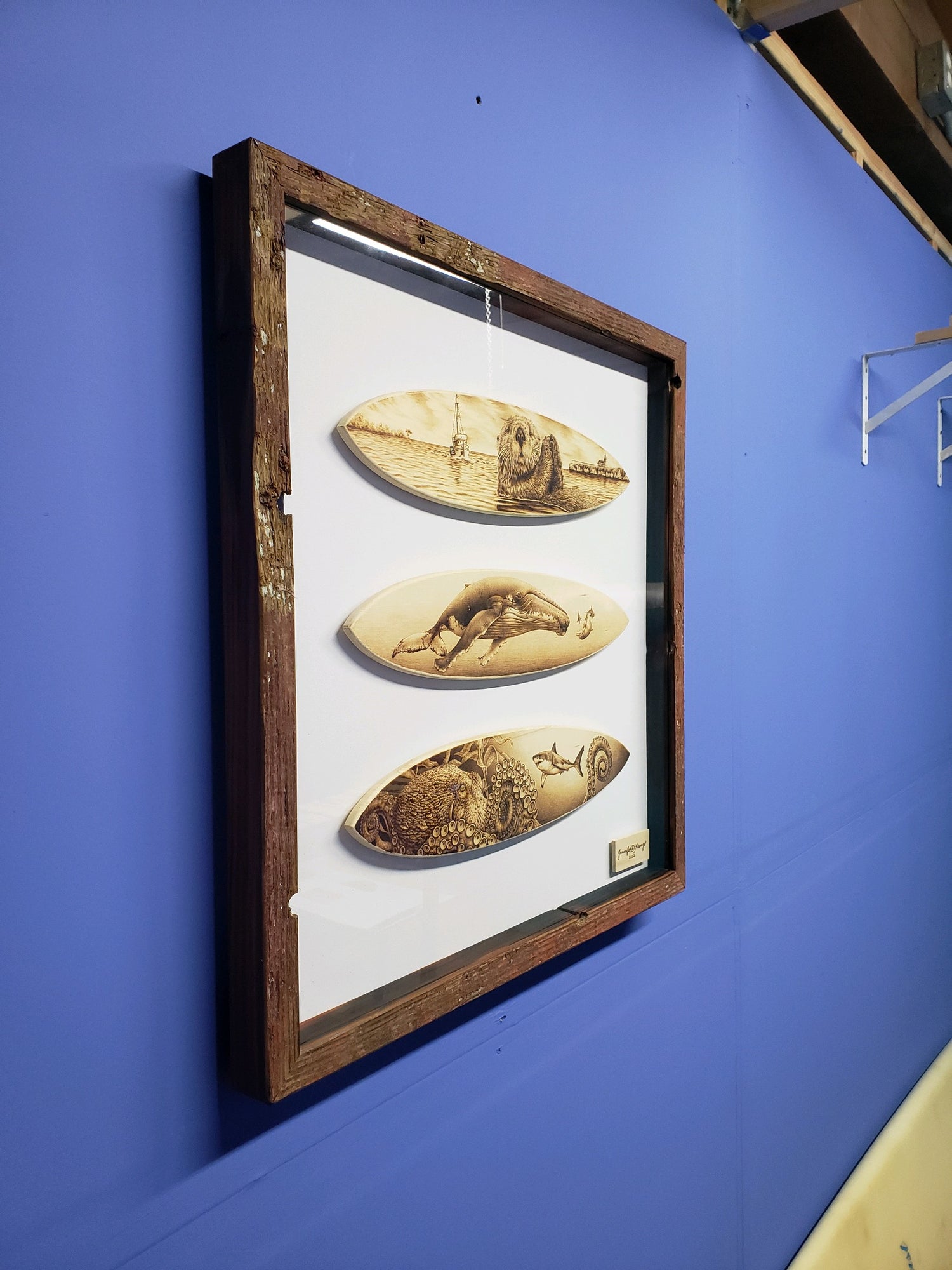 Ventana Jennifer DiArenzo Woodburned Mini Surfboards - Ventana Surfboards & Supplies