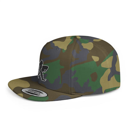 Ventana Surfsquatch Embroidered Flat Bill Snapback Hat