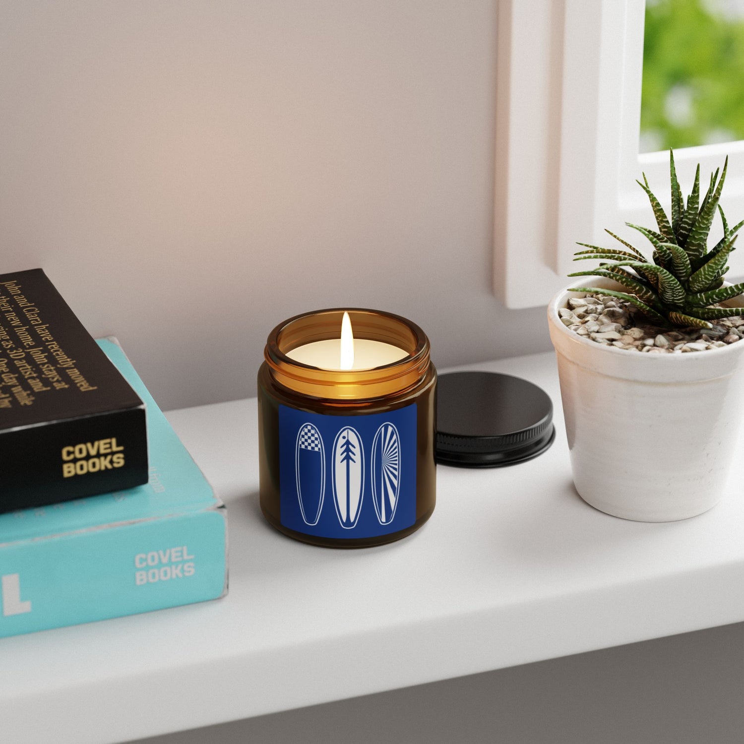 Ventana Three Board Scented Soy Candle (4oz &amp; 9oz)