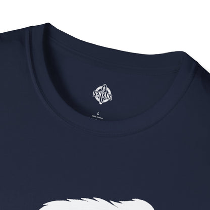 Ventana Shreddy Yeti Ski Unisex - U.S. Cotton T-Shirt