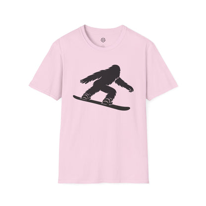 Ventana Shreddy Yeti Snowboard Unisex - U.S. Cotton T-Shirt