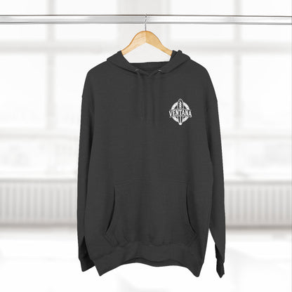 Ventana Monterey Bay by Thiago Bianchini Unisex - Pull-Over Cotton Blend Fleece Hoodie