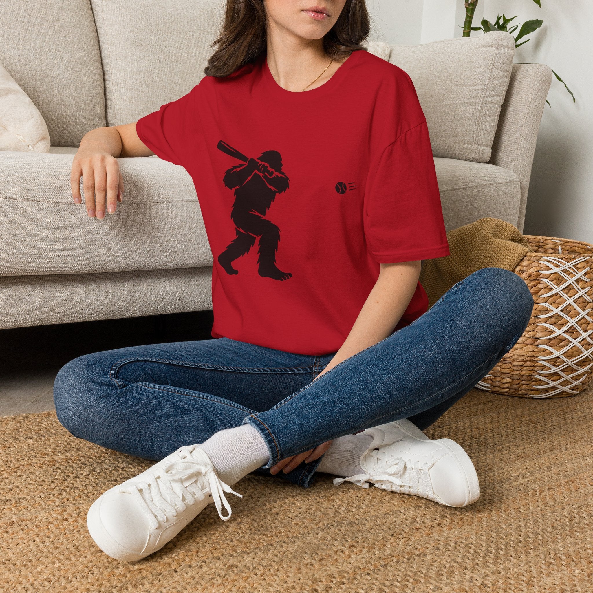 Ventana Sluggersquatch Unisex - U.S. Cotton T-Shirt
