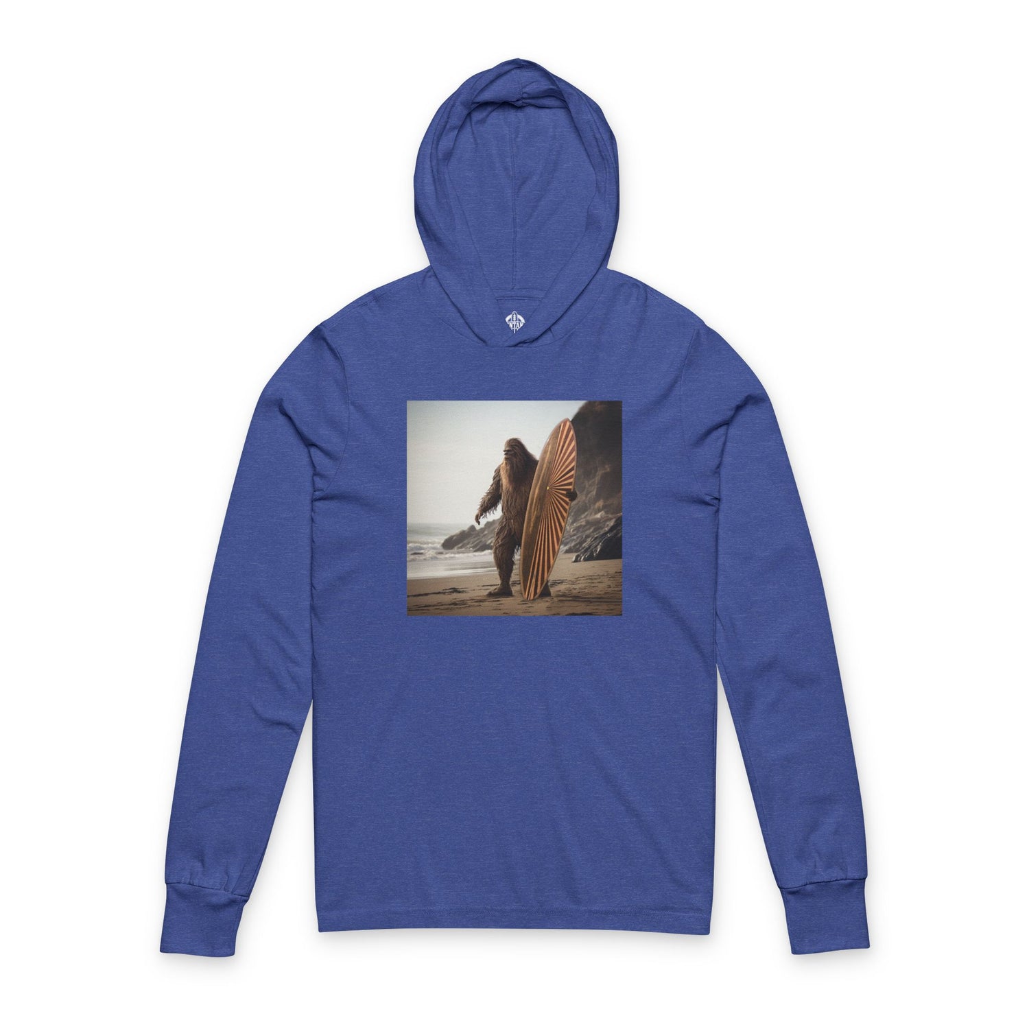 Ventana Real Surfsquatch Unisex - Cotton Long Sleeve Hooded T-Shirt