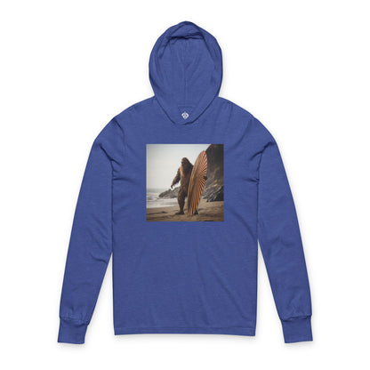 Ventana Real Surfsquatch Unisex - Cotton Long Sleeve Hooded T-Shirt