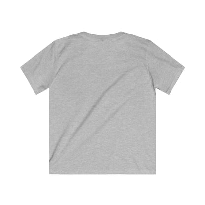 Surfing Grizzly Bear by Fabian Lavater Kids - Soft Style U.S. Cotton T-Shirt