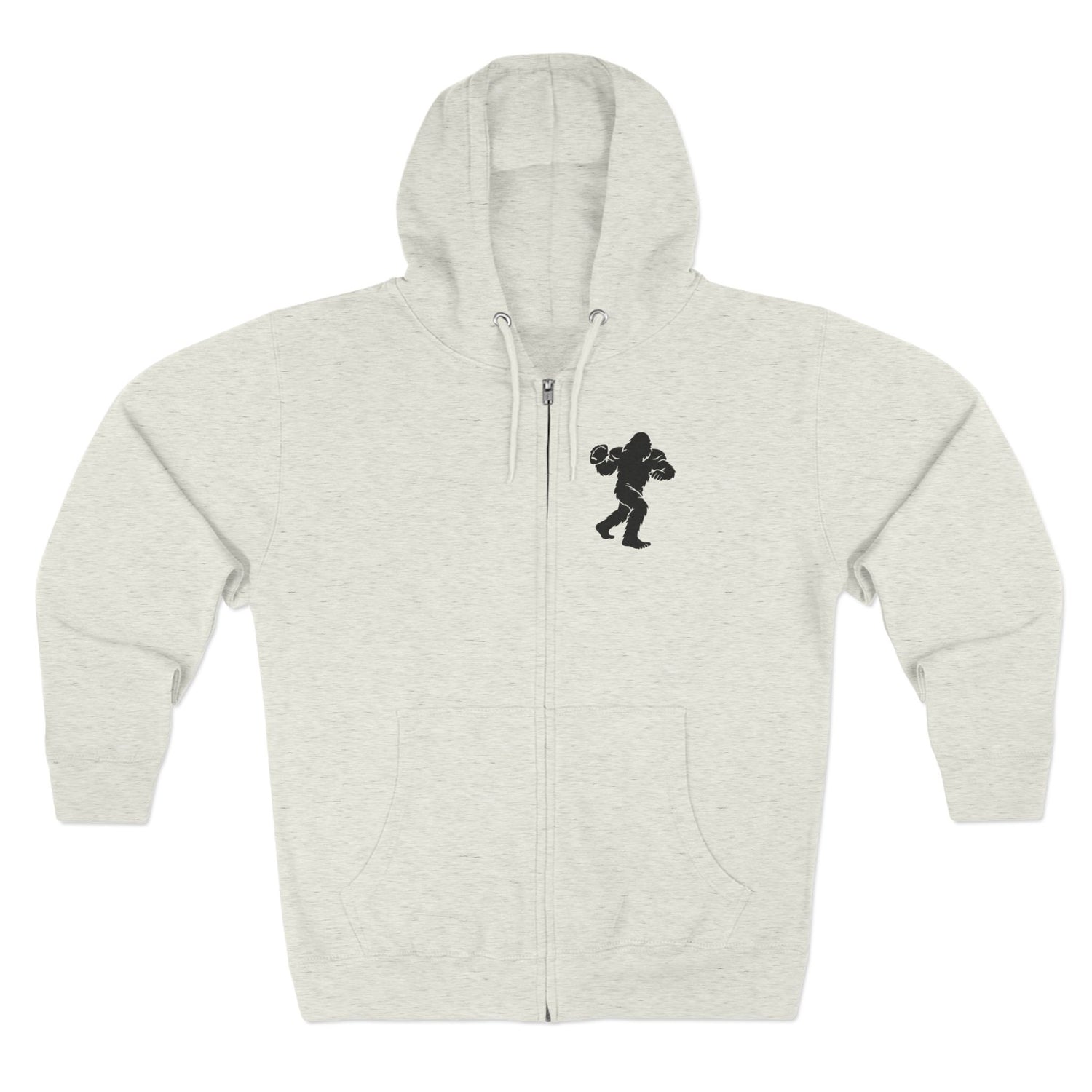 Ventana Snapsquatch Unisex - Zip Cotton Blend Fleece Hoodie