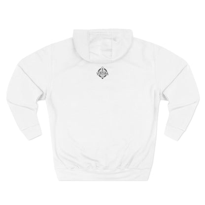 Dolphin Lotería Unisex - Pull-Over Cotton Blend Fleece Hoodie (El Delfín)