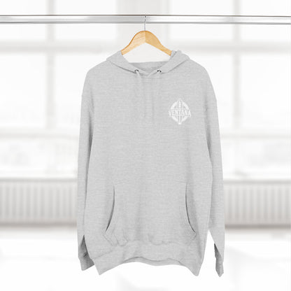 Ventana Monterey Bay by Thiago Bianchini Unisex - Pull-Over Cotton Blend Fleece Hoodie