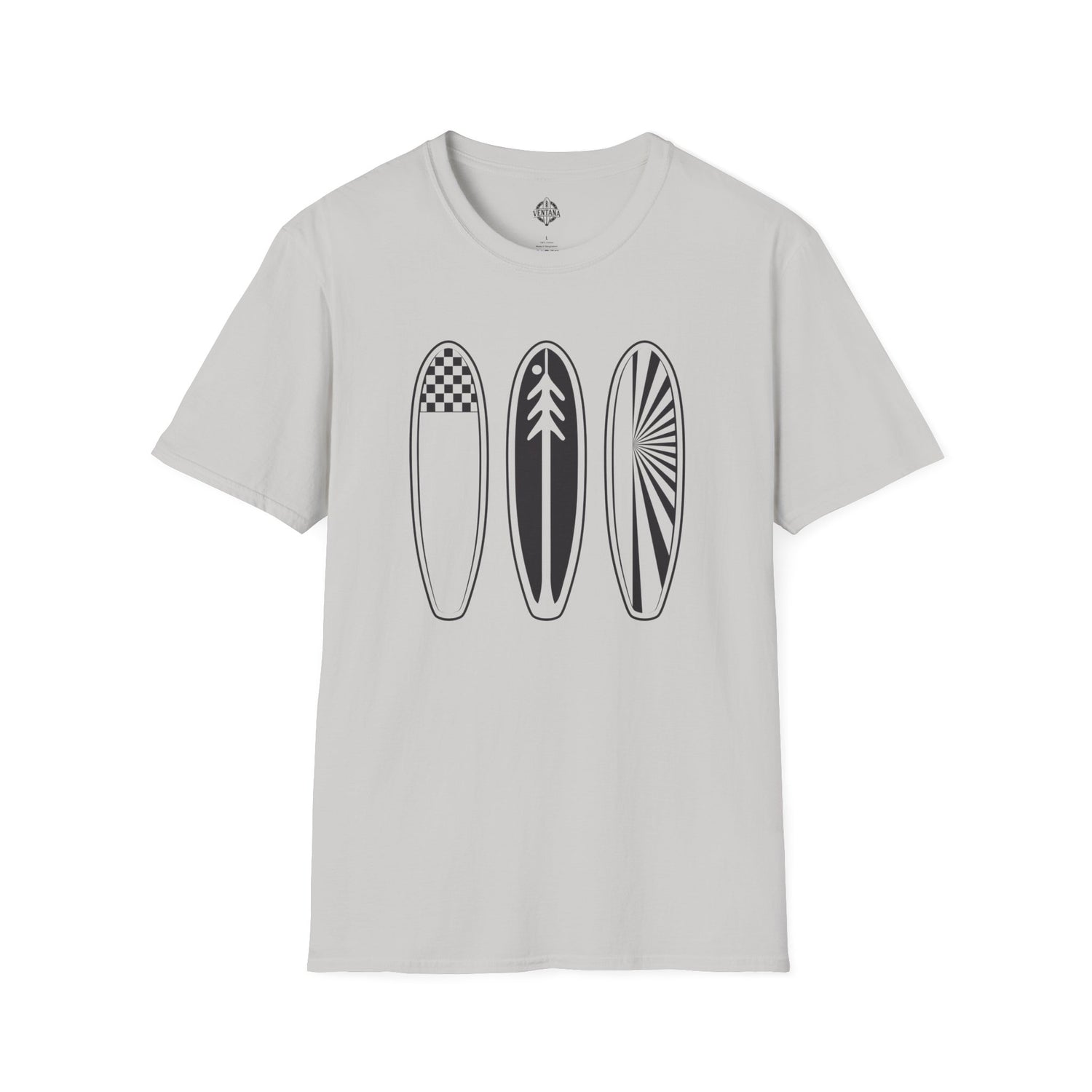 Ventana Three Board Unisex - Soft Style U.S. Cotton T-Shirt
