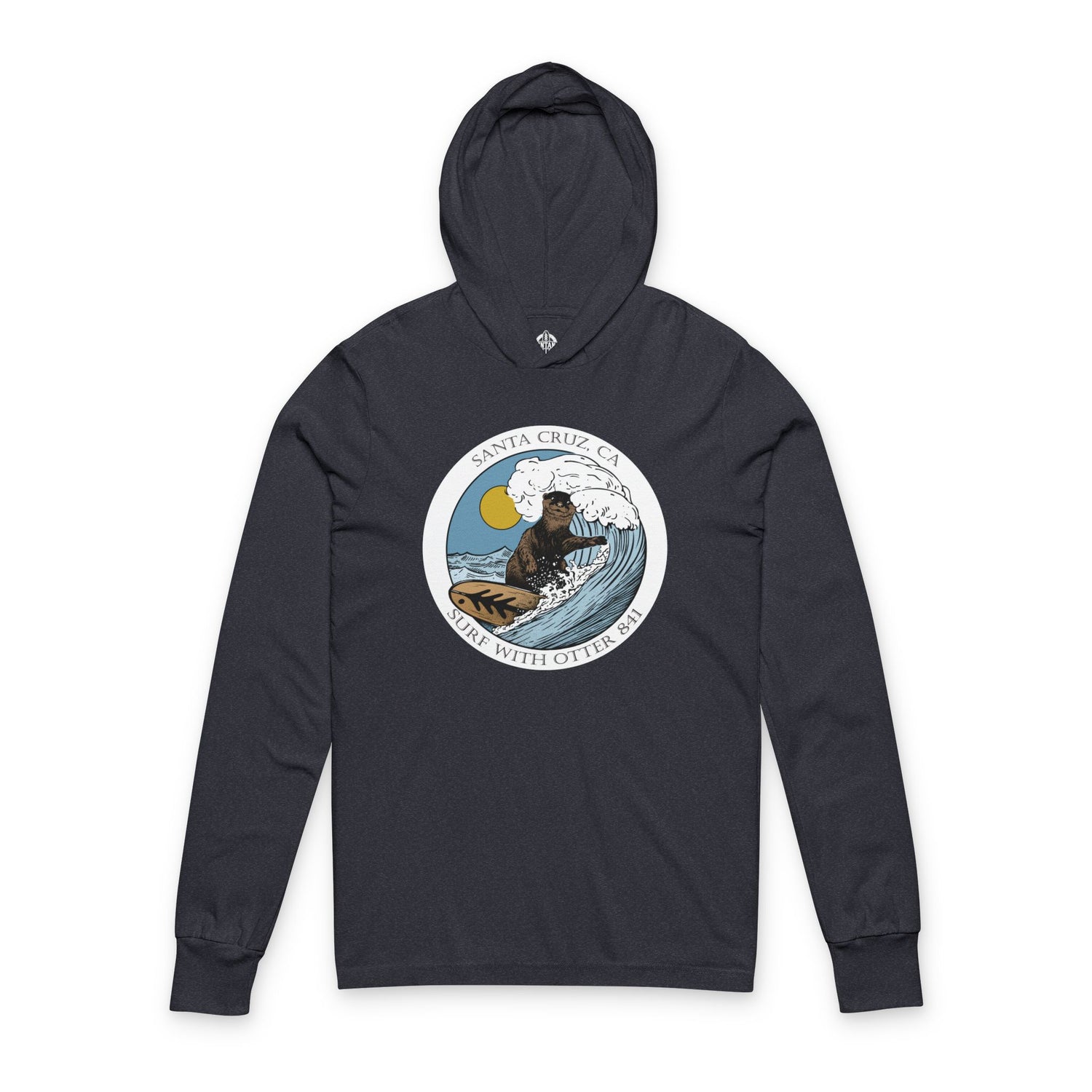 Otter 841 by Thiago Bianchini Unisex - Cotton Long Sleeve Hooded T-Shirt