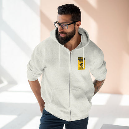 Shark Sighted Unisex - Zip Cotton Blend Fleece Hoodie