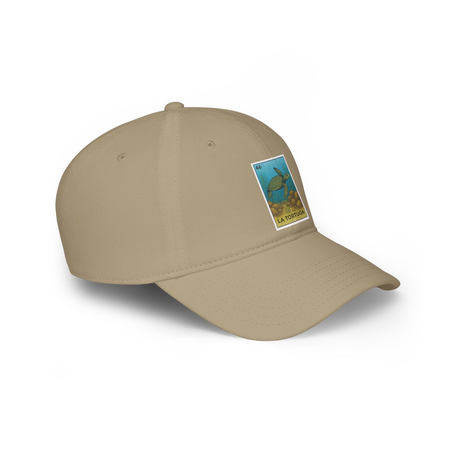 Turtle Lotería Unisex - 100% Cotton Baseball Cap (La Tortuga)