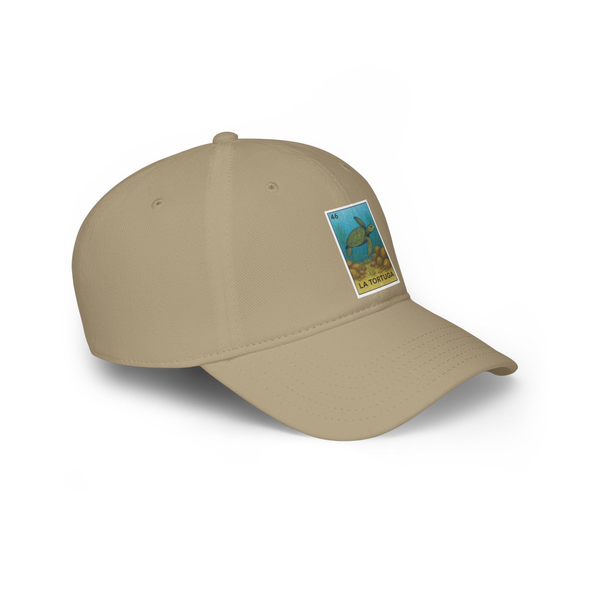 Turtle Lotería Unisex - 100% Cotton Baseball Cap (La Tortuga)