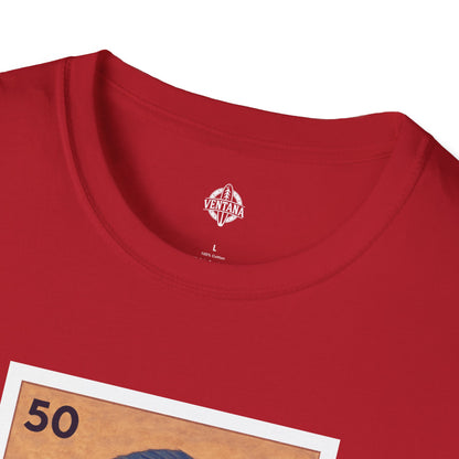 Dorado Lotería Unisex - Soft Style U.S. Cotton T-Shirt (El Dorado)