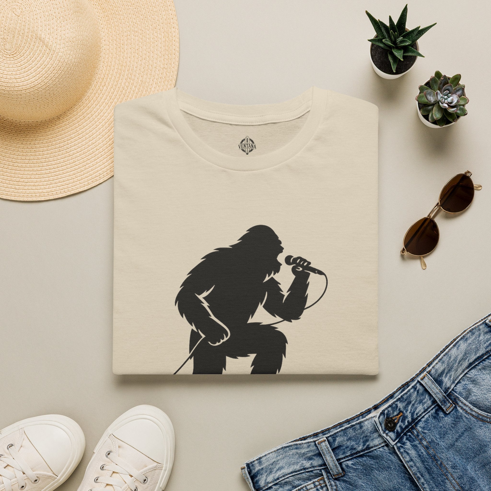Ventana Ampedsquatch Unisex - U.S. Cotton T-Shirt