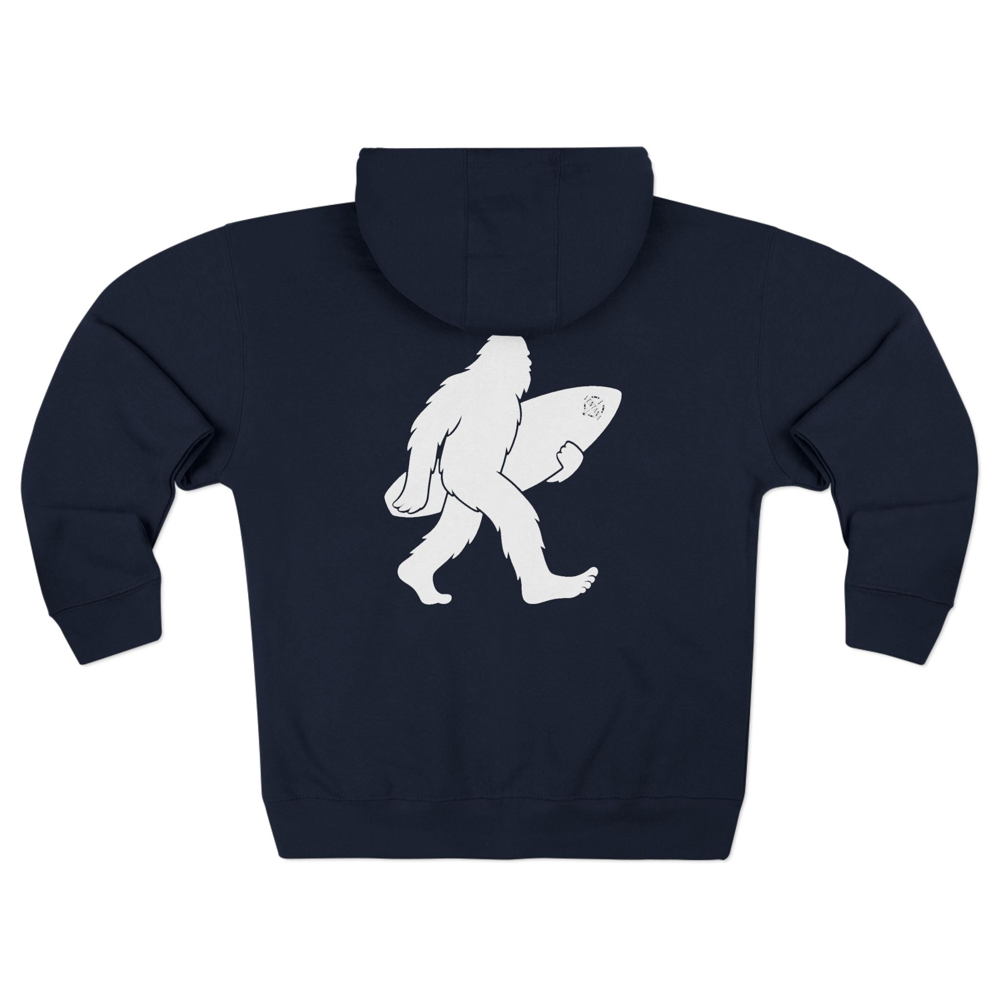 Ventana Surfsquatch Unisex - Zip Cotton Blend Fleece Hoodie