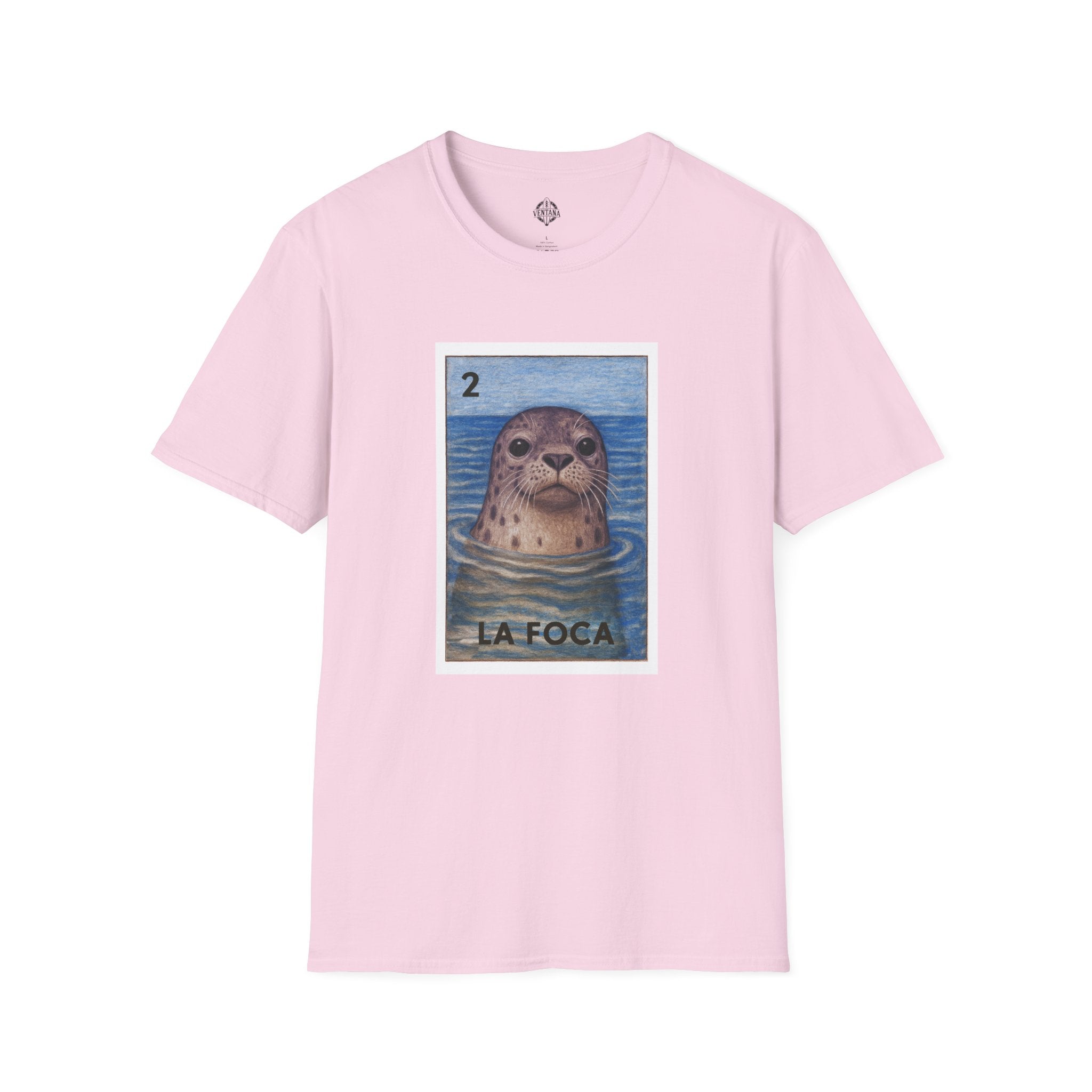 Seal Lotería Unisex - Soft Style U.S. Cotton T-Shirt