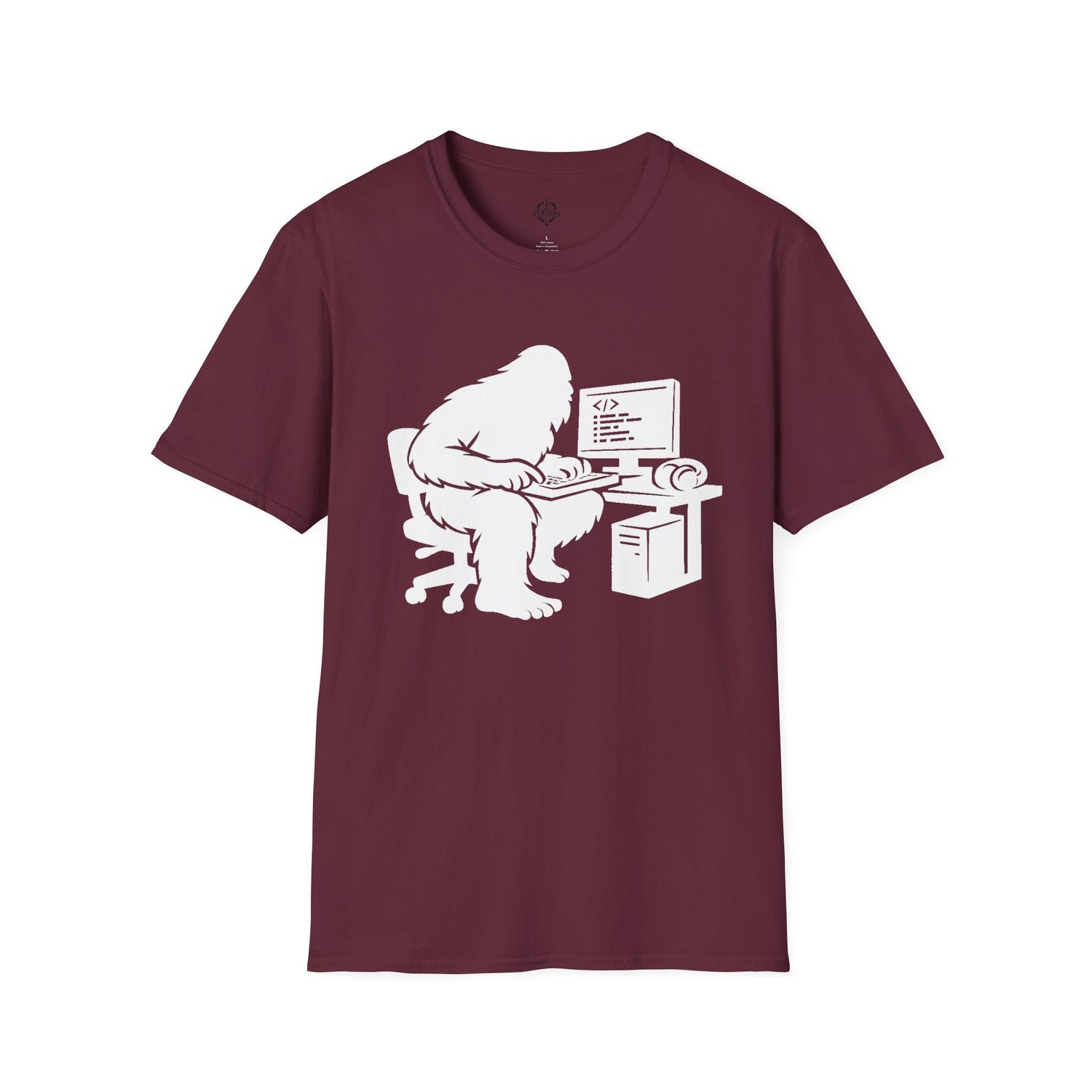 Ventana Codesquatch Unisex - U.S. Cotton T-Shirt