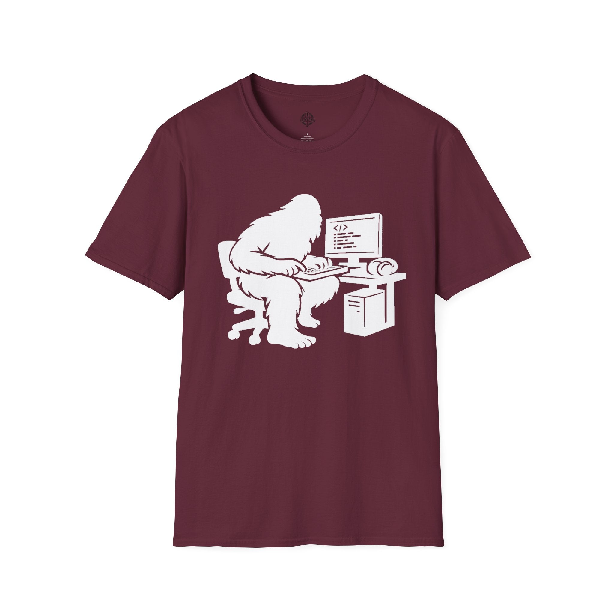 Ventana Codesquatch Unisex - U.S. Cotton T-Shirt